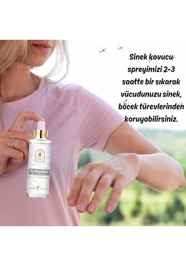 Bitkisel İçerikli Sinek Ve Kene Kovucu Vücut Spreyi 100 Ml