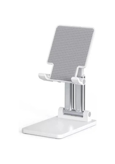 Telefon Ve Tablet Standı Yükseklik Ve Açısı Ayarlanabilir -beyaz