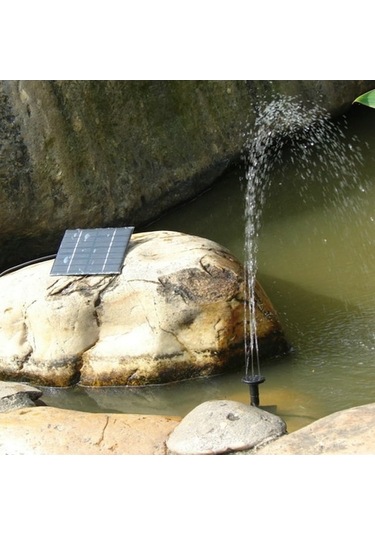 Rogfer Kare Güneş Enerjili Su Çeşme Pompası