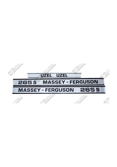 Massey Ferguson 265 S Yan Yazi Takimi