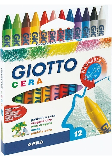 Giotto Cera Mum Boya 12li