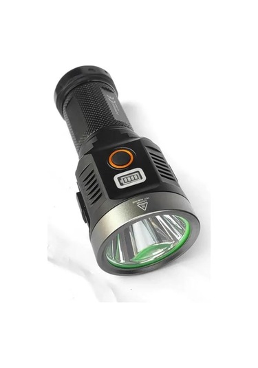 Pd-12000 Profesyonel Şarjlı Avcı El Feneri 40w 4000 Lümen Çok Renkli