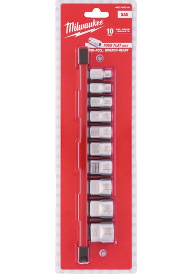Milwaukee 3/8" Lokma Seti 10 Pc Inch 4932492508