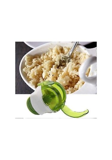 Manuel Silindir Sarımsak Doğrayıcı Sarımsak Ezici Sarımsak Presi Mutfak Aletleri Mini Mutfak Doğrayıcı Mutfak Aletleri Siyah