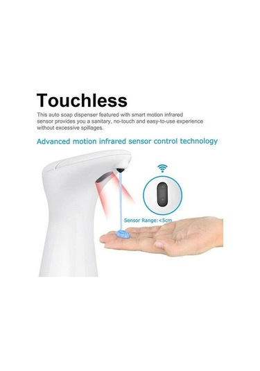 Dancemonkey Smart Motion Hareket Sensörlü Otomatik Sıvı Sabun Dispenseri Çok Renkli Çok Renkli