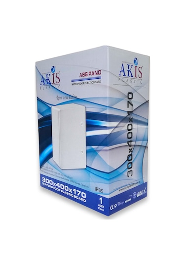 Akiş Akab-300400 Opak Kapaklı Abs Plastik Elektrik Panosu (30X40X17 Cm)