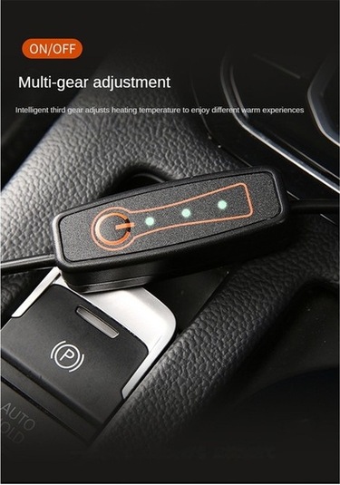 Agoodshop Isıtmalı Araba Koltuğu Kapağı Isıtma Elektrikli Araba Koltuk Minderi Sıcak Sıcak Tutmak Kış