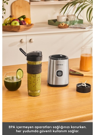 Karaca Smoothie On The Go Personal Kişisel Smoothie Blender