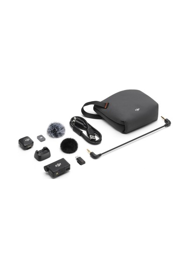 Djı Mic Mini 1tx + 1rx Kablosuz Mikrofon Resmi Distribütör Garantili