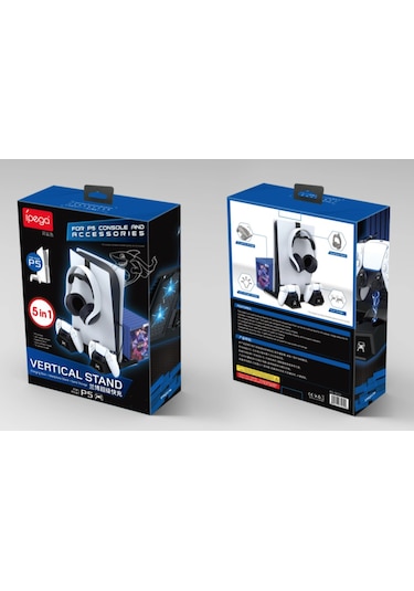 Ipega Ps5 Stand 5In1 Şarj Dock Playstation 5