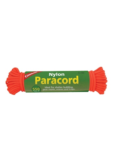 Coghlans  15.25 Metre Paracord İp Turuncu Çok Renkli