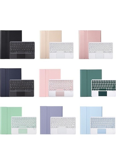 Dancemonkey 10.9 İnç 2022 Modeli Klavye 11 Yuvarlak Tuş Sili Mavi, 10.2 Kalem Yuvası