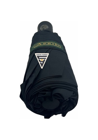 April A-210g A6 Süper Mini 8 Telli Tam Otomatik Şemsiye Siyah