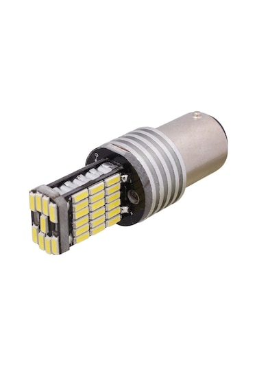 Sones 2 Adet 1157 9w 450lm Beyaz Işık 45 Led 4014 Smd Araç Fren Lambası Direksiyon Ampulü, Dc 12v