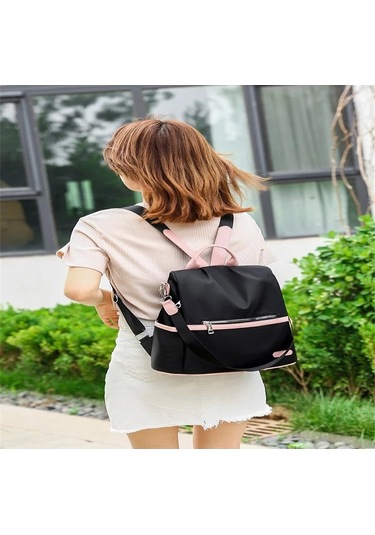 Black Yeni Yüksek Kaliteli Kadın Omuz Çantası Büyük Kapasiteli Siyah