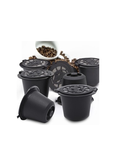 Siyah Makineler İçin Akıllı Elektron Yeniden Kullanılabilir Doldurulabilir Kapsül Paslanmaz Çelik Filtre