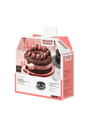 Kaiser Inspiration Kelepçeli 26cm 2 Tasarım Tabanlı Borulu Kek Ka