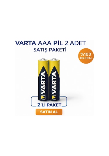 Marka Aaa İnce Kalem Pil 1.5v Super Heavy Duty R03 Çinko Karbon 2li 1 Paket