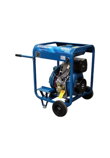 Hyundai Dhyd80le Dizel Marşlı Yüksek Basınçlı Su Motoru 3''