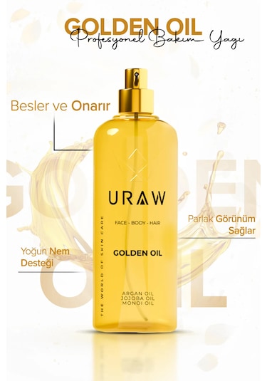 Uraw Golden Oil Bitkisel Yağ Kompleksi 125 ML