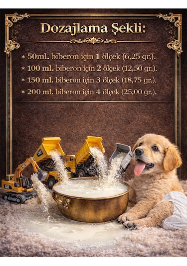 Clovit Yavru Köpekler İçin Süt Tozu 250 Gr