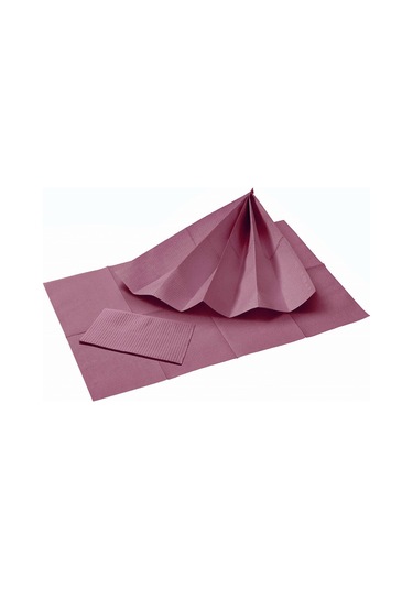 Dentreal Avrupa Rulo Tabla Örtüsü Bordo 500'lü