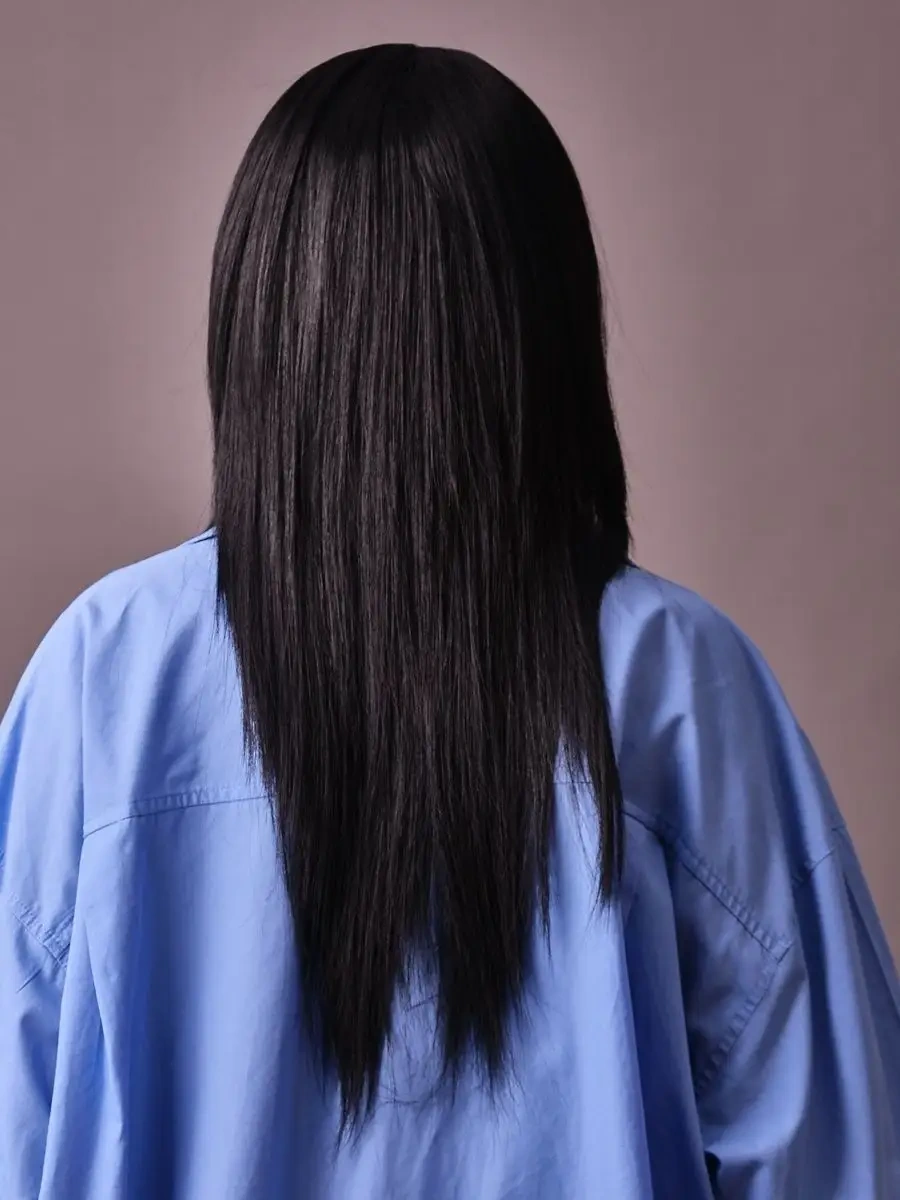 Riota Karnaval Peruğu Uzun Düz Saç, Siyah, 1 Adet 152973211 Siyah