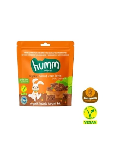 Humm Organik Havuçlu Tarçınlı Kek 30 Gr