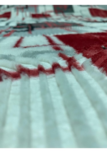 Aksu Tek Kişilik Battaniye Çantali Kirmizi Kırmızı
