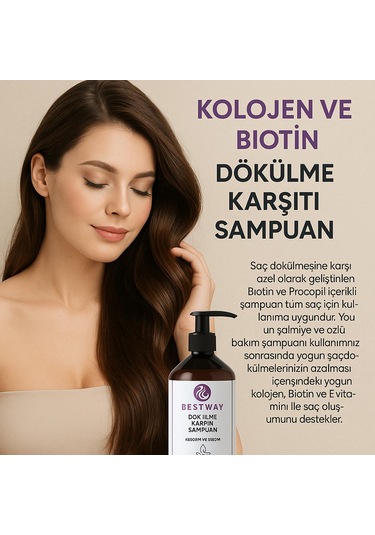 Bestway Kolojen Ve Biotin Dökülme Karşıtı Şampuan