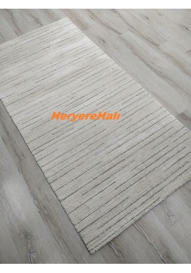 Foneks Halı Oslo 24589a Krem Bej 160x230 Cm Yumuşak Halı