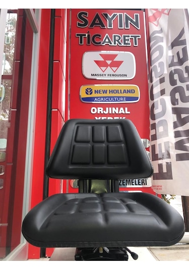 PİLOT SİYAH TRAKTÖR KOLTUK MASSEY FERGUSON NEWHOLLAND KOLTUK