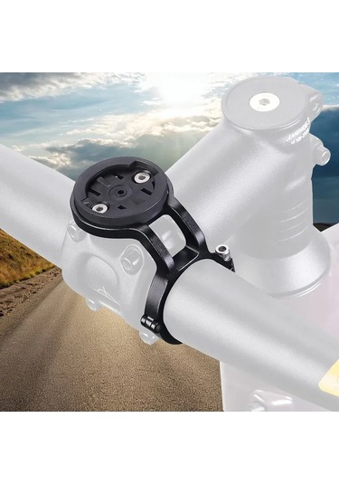 Yuntech01 Hafif Ve Dayanıklı Bisiklet Bilgisayarı Tutucu - Evrensel Uyumlu, Kolay Kurulum Siyah