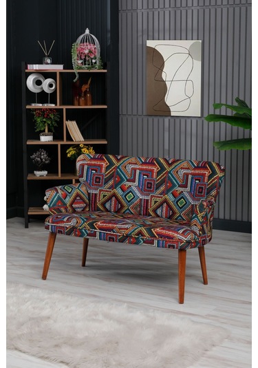 Harmony Milano Çay Seti Koltuk Takımı Cafe, Ofis, Balkon, Yazlık, Teras, Bahçe Koltuğu Berjer Çok Renkli