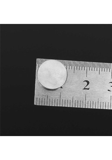 50 Adet Çap 12Mm X Kalınlık 2Mm Yuvarlak Güçlü Neodyum Mıknatıs