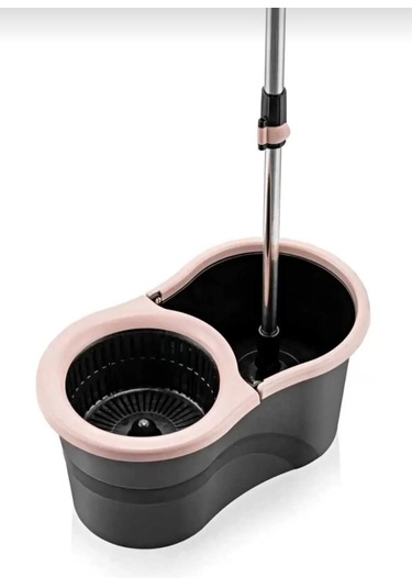 Sillgech 360 Smart Mop Jr. Black Siyah Temizlik Paspas Seti Pembe