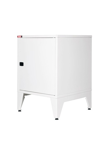 Lande - Ziglat 655 - Metal Dolap - Metal Kapılı - Mat Beyaz. Beyaz