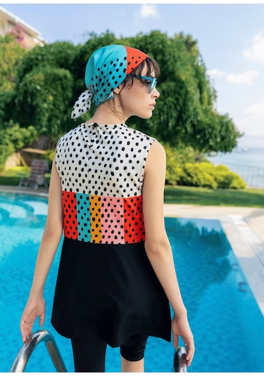 Bandana- Eşarp - Puantiye 20 Çok Renki
