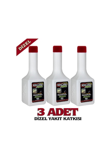 Yakıt Katkısı Bor Power Dizel Katkı (200Ml) Bor Içerikli - 3 Adet