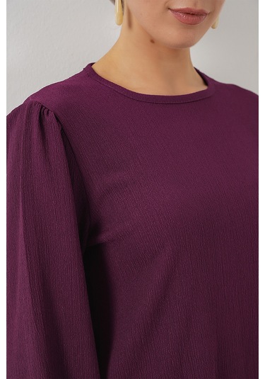 Kadın Tunik Pantolon Alt Üst Takım 6663 - Mor Mor