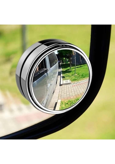 Ayna Kör Nokta Yuvarlak Oynar Krom 5cm 2'li Sy-028a