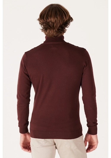 Wrangler Balıkçı Yaka Kırmızı Erkek Kazak W8d42ph45 Kırmızı