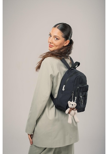 Ççs Kadın 17952 Sırt Çantası Siyah