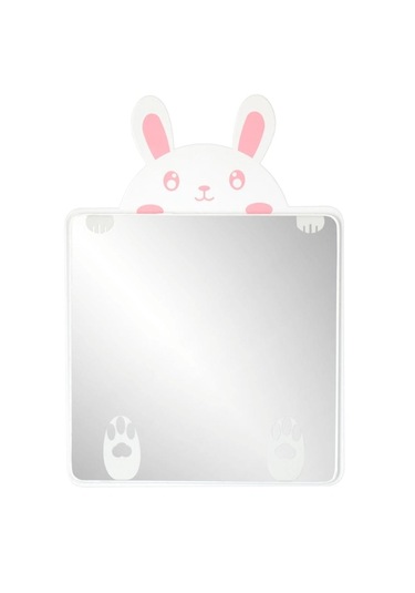 Ayaklı Masa Aynası Tavşan Pembe