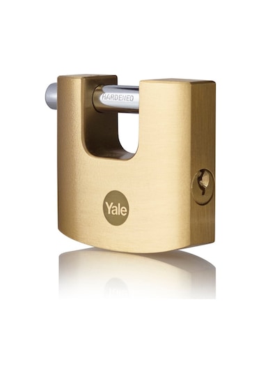Yale Oval Kayar Pimli Pirinç Asma Kilit 90 MM Y114B/90/118/1