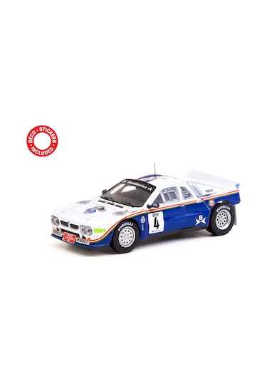 Tarmac Works 1/64 Lancia 037 Rally Rally Costa Brava 1985 4 - Ho