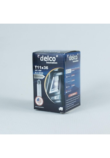 Delco U.s.a Sofit Ampul 36mm 24 Volt 10w T11x36 Halogen 10 Adet