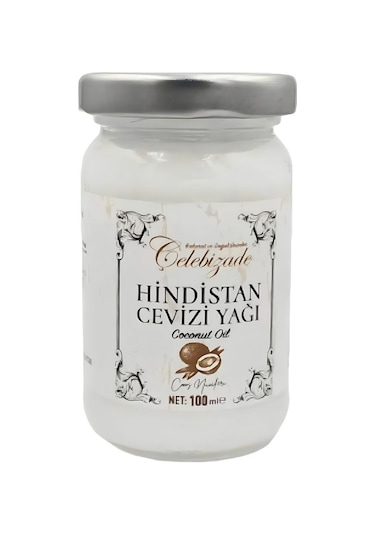 Çelebizade %100 Saf Hindistan Cevizi Yağı 100 ML