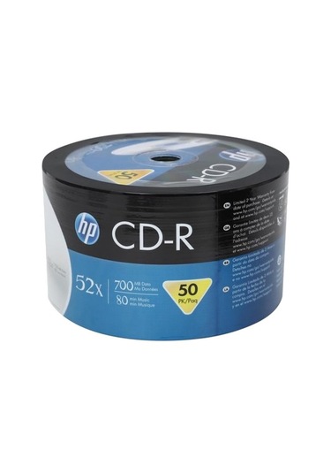 HP Cd-R 700Mb/80Mın 52X 50Li Shrınk Cd