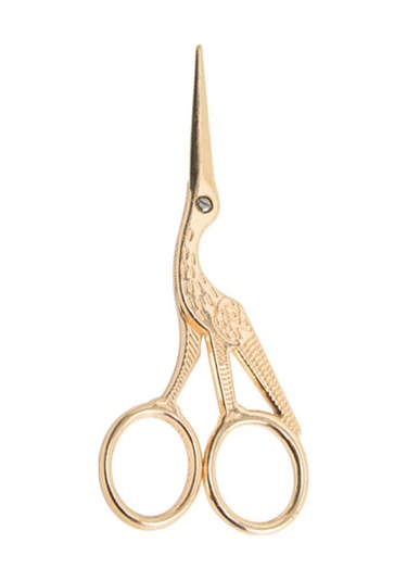 Fosenze Altın Renkli Paslanmaz Çelik Güvenli Makas - Ofis Ve Kırtasiye Kullanıma Uygun Bıçaklı Kesici Alet